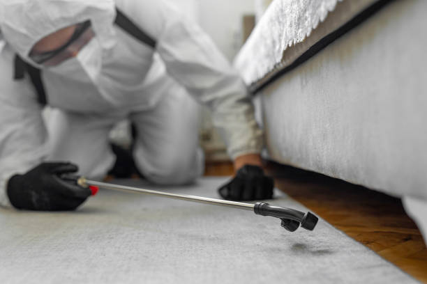Professional Termite Control technician working in Wetumpka, AL